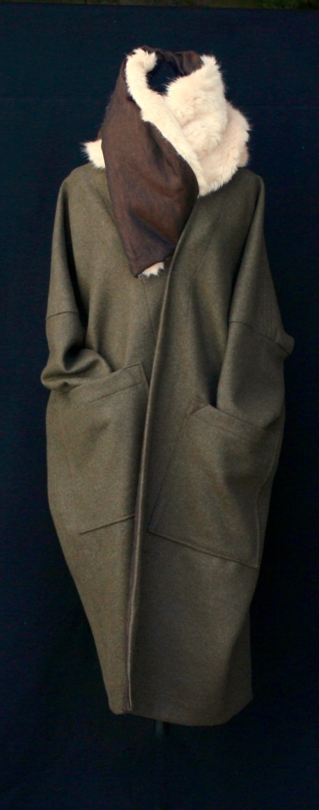 Manteau apres la mousson ,kaki