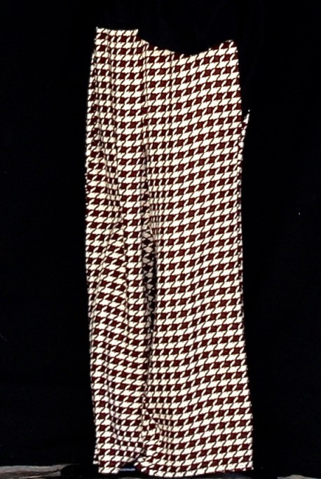Pantalon large pied de coq Après la mousson