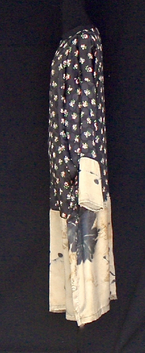 Robe soie et polyester Après la mousson