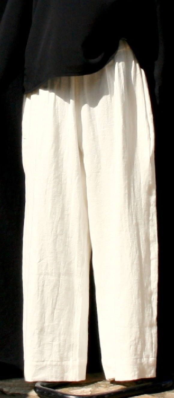 Pantalon lin écru Après la mousson