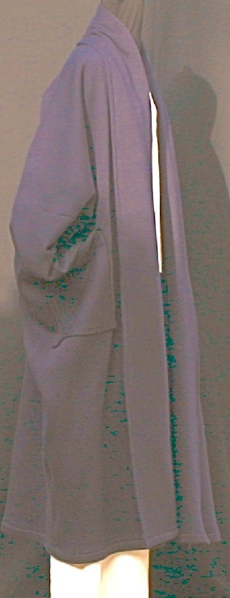 Manteau long marine Après la mousson