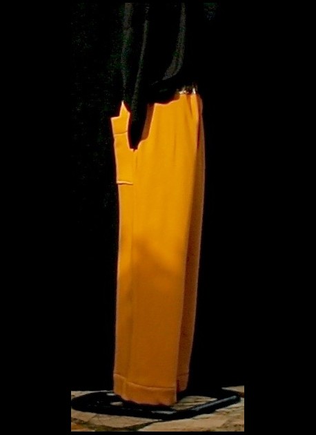 Pantalon moutarde