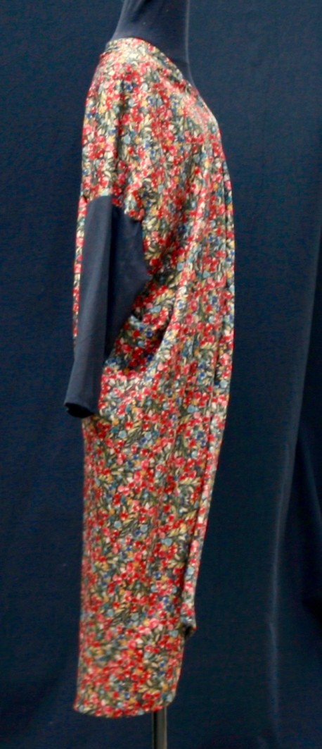 Robe manches longues fleurie